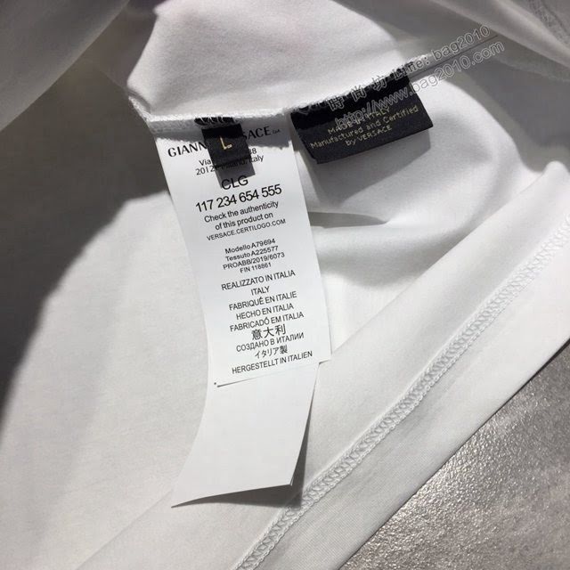 Versace男短袖 範思哲2020經典款男裝 新款圓領T恤  tzy2493